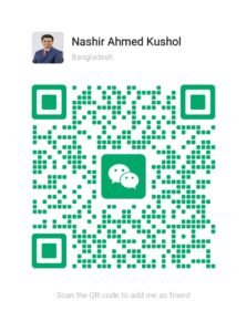 Add One Of The Best Company Lawyer in Bangladesh Called Nashir Ahmed Kushol On We Chat