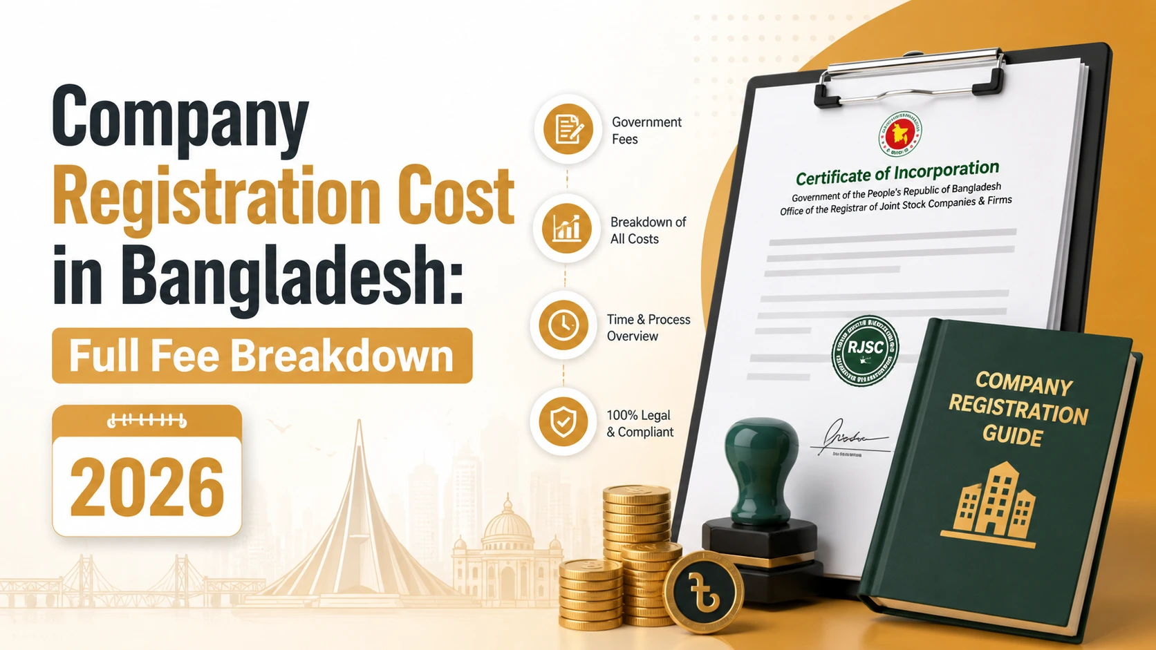 Company Registration Cost in Bangladesh