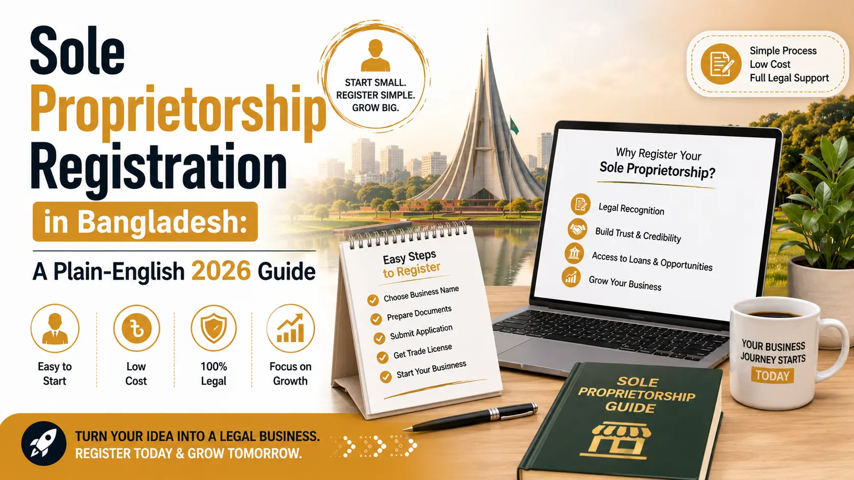 Sole Proprietorship Registration in Bangladesh A Plain-English 2026 Guide